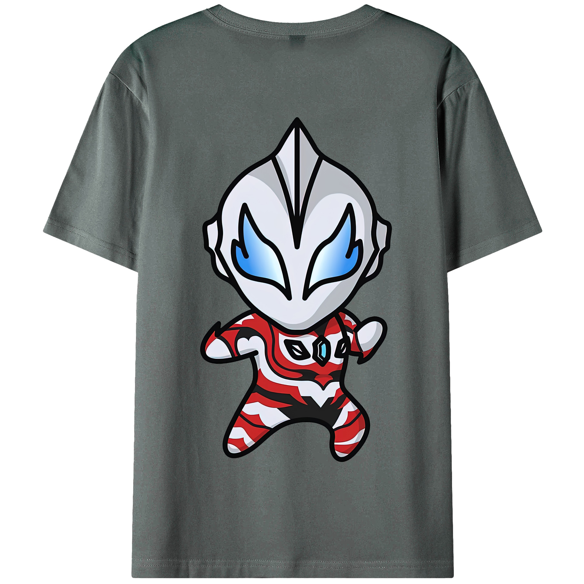（画像用） ウルトラマン Ultraman 綿100％半袖Tシャツ（背面プリント）